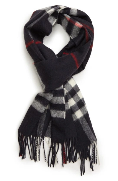 BURBERRY GIANT CHECK CASHMERE SCARF,8015542