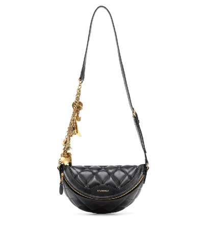 Balenciaga Souvenirs Xs Leather Belt Bag In Black
