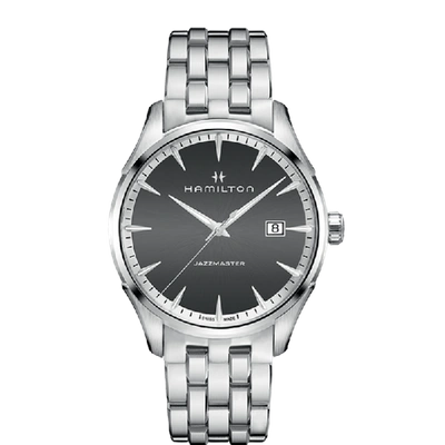 Hamilton Jazzmaster Gent Quartz In Grey