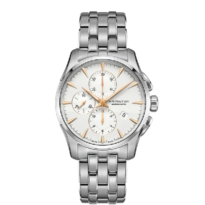 Hamilton Jazzmaster Auto Chrono In White