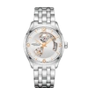Hamilton Jazzmaster Open Heart Auto In Silver