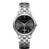 Hamilton Jazzmaster Thinline Small Second Quartz In Grey