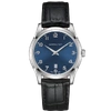 Hamilton Jazzmaster Thinline Quartz In Blue