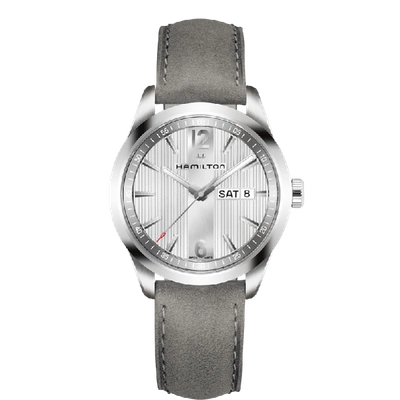 Hamilton Broadway Day Date Quartz In White