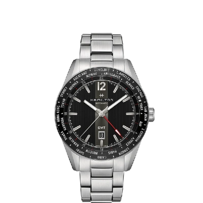 Hamilton Broadway Gmt Limited Edition In Black