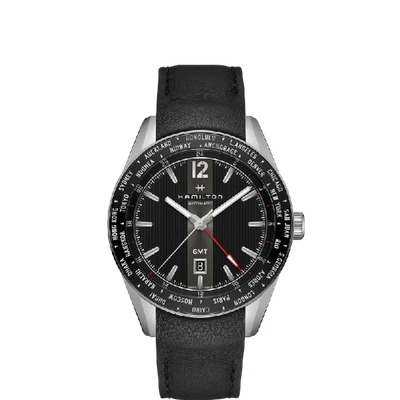 Hamilton Broadway Gmt Limited Edition In Black