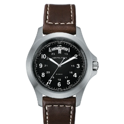 Hamilton Khaki Field King Quartz In Black