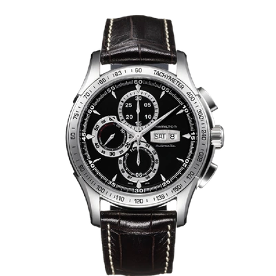 Hamilton Jazzmaster Lord  Auto Chrono In Black