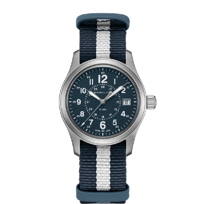 Hamilton Khaki Field Quartz In Blue