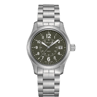 Hamilton Khaki Field Quartz In Green