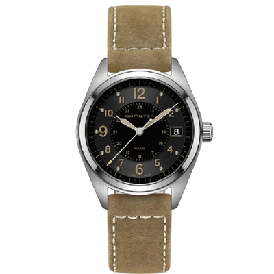 Hamilton Khaki Field Quartz In Black