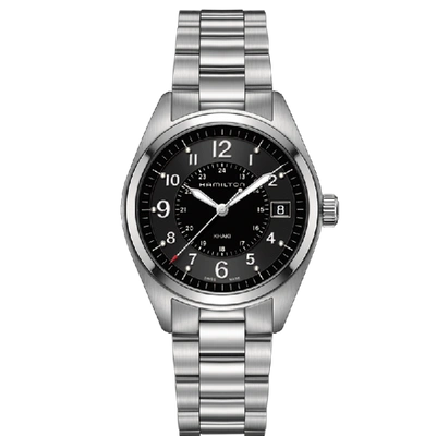 Hamilton Khaki Field Quartz In Black