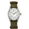 Hamilton H69439411 Khaki Field Mechanical Stainless Steel And Canvas Watch In White