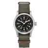 Hamilton Khaki Field Mechanical Nato Strap Watch, 38mm In Black