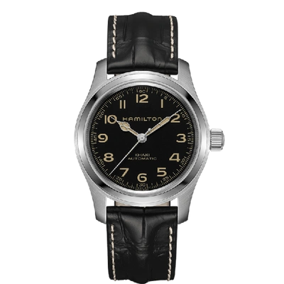 Hamilton Khaki Field Murph Auto In Black