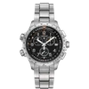 Hamilton Khaki Aviation X-wind Gmt Chrono Quartz In Black