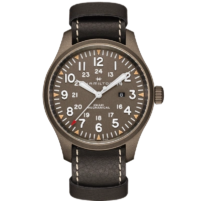 Hamilton Khaki Field Mechanical Limited Edition In Green