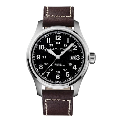 Hamilton Khaki Field Auto In Black