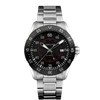Hamilton Khaki Aviation Khaki Pilot Gmt Auto In Black