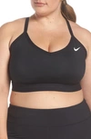 Nike Women's Indy Compression Low Impact Sports Bra In Black