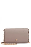 TORY BURCH ROBINSON LEATHER WALLET ON A CHAIN,45257