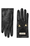 GUCCI HORSEBIT LEATHER GLOVES,539416BAP00