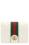 GUCCI QUILTED LEATHER CARD CASE,5364530YKBT