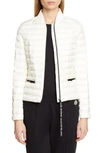 MONCLER BLENCA LIGHTWEIGHT DOWN BIKER JACKET,E10934539099C0000