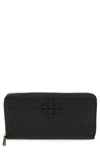 TORY BURCH MCGRAW LEATHER CONTINENTAL ZIP WALLET,41847