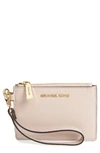 MICHAEL MICHAEL KORS SMALL MERCER LEATHER RFID COIN PURSE,32T7GM9P0L