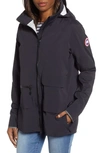 Canada Goose Pacifica Hooded Utility Jacket In Black