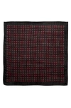 SAINT LAURENT STAR PRINT WOOL SCARF,5637823Y200