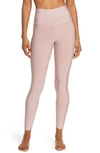 Alo Yoga Airlift High Waist 7/8 Leggings In Pale Mauve