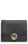 FENDI LEATHER WALLET ON A CHAIN,8M0408-A18B