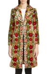 ETRO FLORAL CHENILLE JACQUARD COAT,175000657