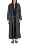 LOEWE DOUBLE LAYER WRAP COAT,S2291090PA