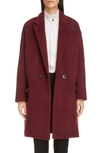 ISABEL MARANT VIRGIN WOOL & CASHMERE BLEND COAT,MA0291-19A007I