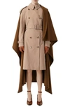 BURBERRY TRENCH COAT WITH ATTACHED CASHMERE BLANKET,4562583