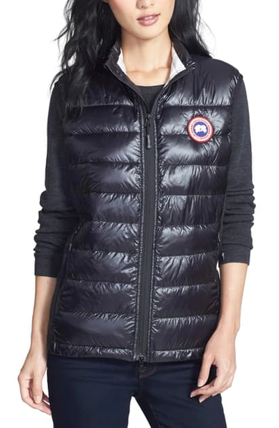 Canada Goose Hybridge Lite Packable Down Vest In Black