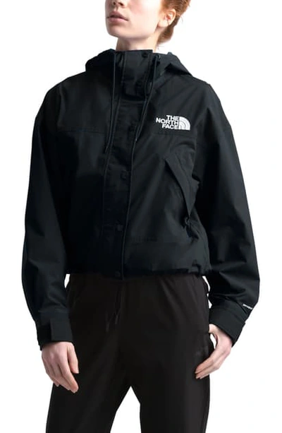 The North Face Reign On Water Repellent Hooded Jacket In Tnf Black