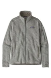 Patagonia Better Sweater Jacket In Birch White