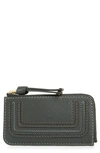 CHLOÉ MEDIUM MARCIE LEATHER ZIP CARD HOLDER,CHC19WP575161