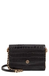 TORY BURCH ROBINSON EMBOSSED LEATHER SHOULDER BAG,58333