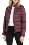 Marc New York Packable Puffer Jacket In Burgundy