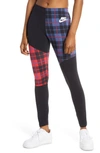 NIKE SPORTSWEAR PLAID LEGGINGS,BV4633