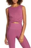 Alo Yoga Cover Tank In Dragon Fruit