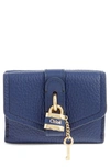 CHLOÉ ABY MINI TRIFOLD LEATHER WALLET,CHC19WP312B71