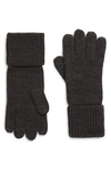 ALLSAINTS CUFFED KNIT GLOVES,AS100266