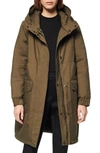 ANDREW MARC REVERSIBLE HOODED PARKA,AW9AC323