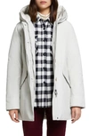 Woolrich Arctic Hooded Down Parka In White Igloo